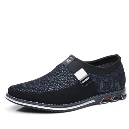 Men Casual Shoes Sneakers Loafers Comfort Walking Shoes Fashion Driving Shoes Luxury Leather Shoes for Male Business Work Office Dress Outdoor