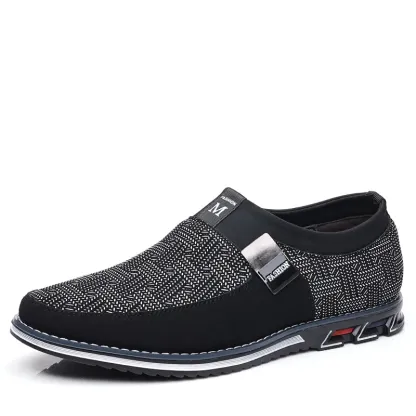 Men Casual Shoes Sneakers Loafers Comfort Walking Shoes Fashion Driving Shoes Luxury Leather Shoes for Male Business Work Office Dress Outdoor