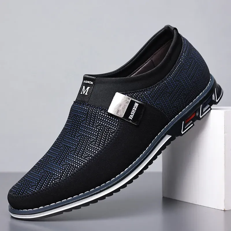 Men Casual Shoes Sneakers Loafers Comfort Walking Shoes Fashion Driving Shoes Luxury Leather Shoes for Male Business Work Office Dress Outdoor