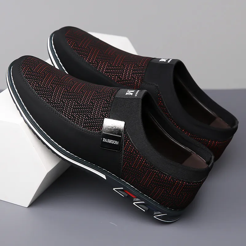 Men Casual Shoes Sneakers Loafers Comfort Walking Shoes Fashion Driving Shoes Luxury Leather Shoes for Male Business Work Office Dress Outdoor