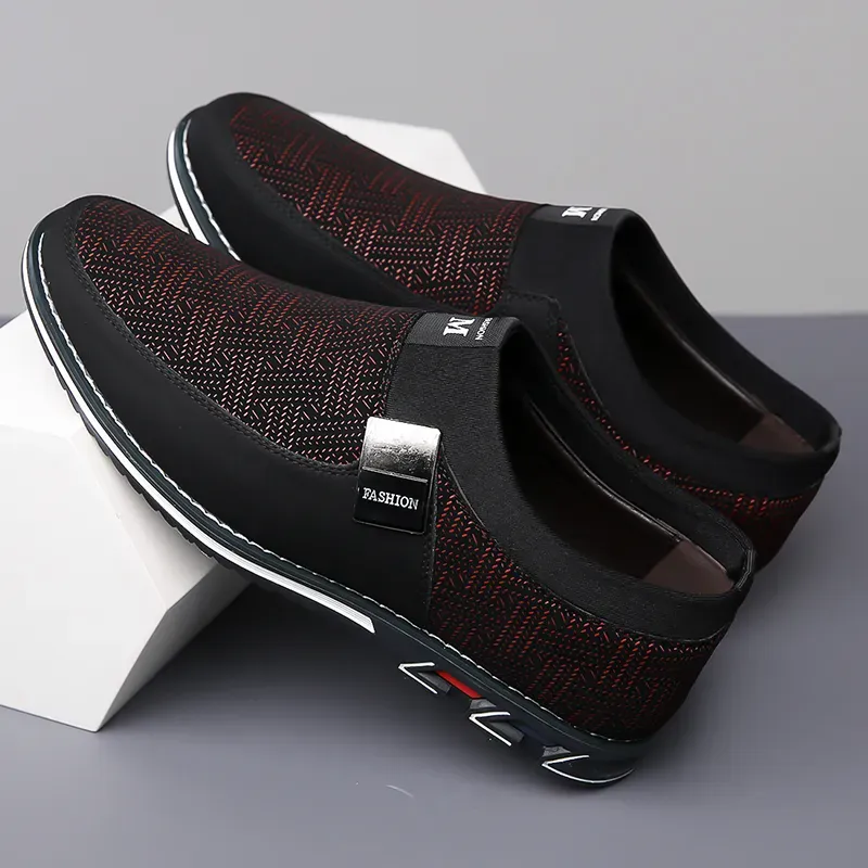 Men Casual Shoes Sneakers Loafers Comfort Walking Shoes Fashion Driving Shoes Luxury Leather Shoes for Male Business Work Office Dress Outdoor