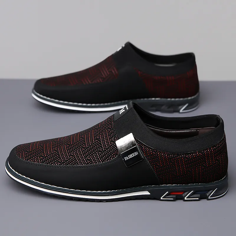 Men Casual Shoes Sneakers Loafers Comfort Walking Shoes Fashion Driving Shoes Luxury Leather Shoes for Male Business Work Office Dress Outdoor