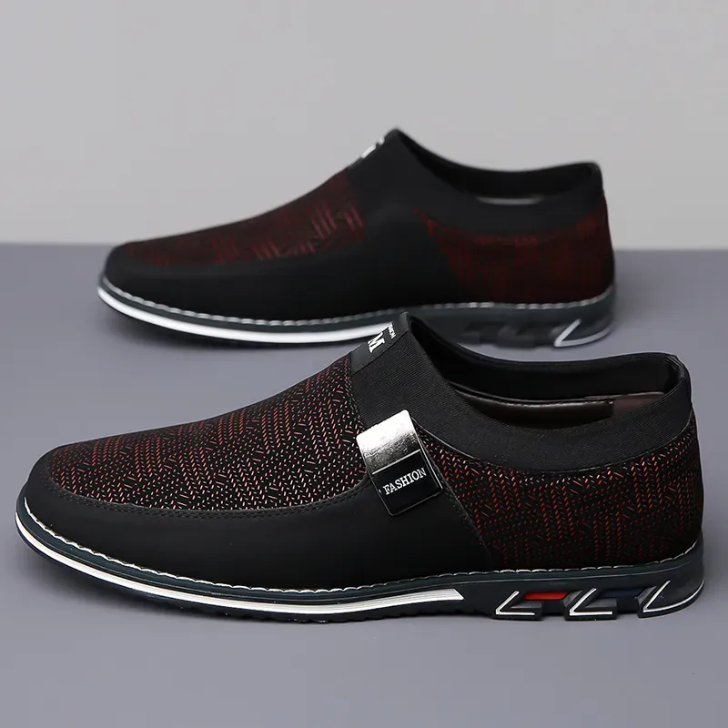 Men Casual Shoes Sneakers Loafers Comfort Walking Shoes Fashion Driving Shoes Luxury Leather Shoes for Male Business Work Office Dress Outdoor