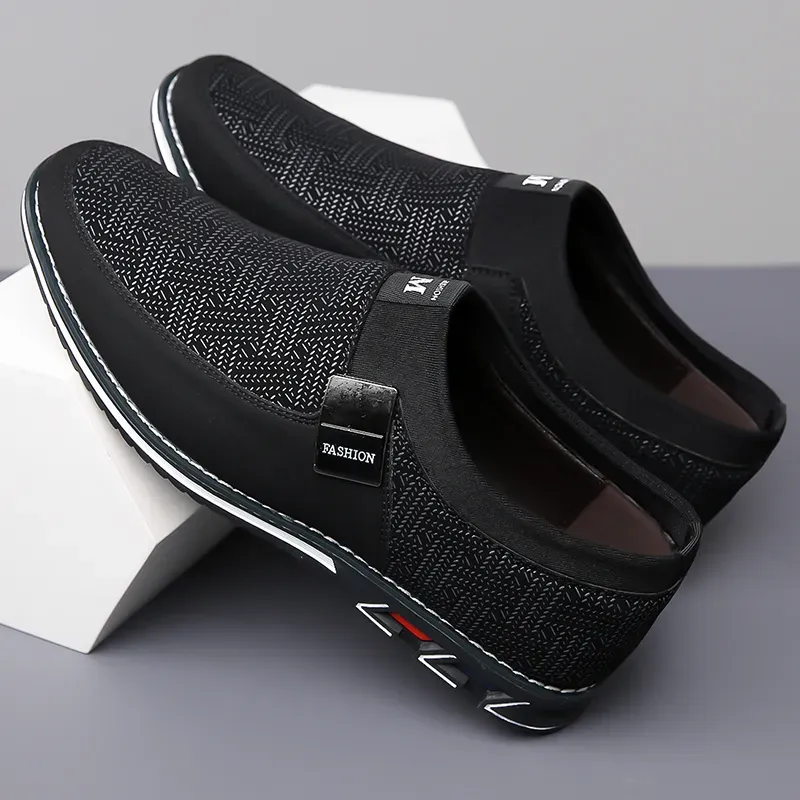 Men Casual Shoes Sneakers Loafers Comfort Walking Shoes Fashion Driving Shoes Luxury Leather Shoes for Male Business Work Office Dress Outdoor