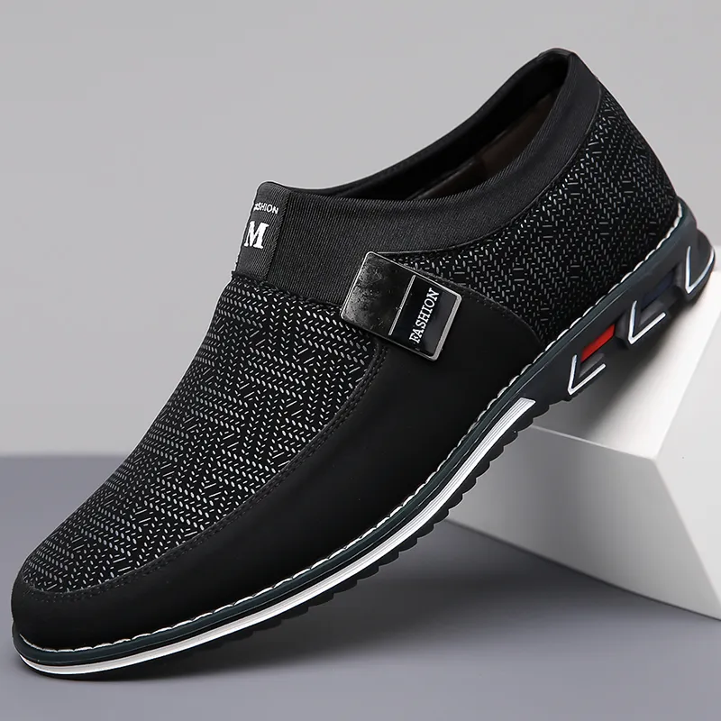 Men Casual Shoes Sneakers Loafers Comfort Walking Shoes Fashion Driving Shoes Luxury Leather Shoes for Male Business Work Office Dress Outdoor