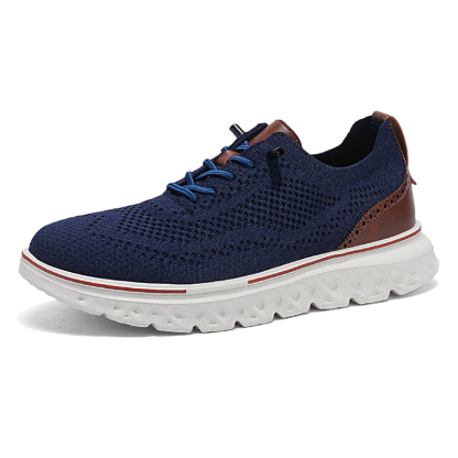 Men Oxfords Lace-Up Lightweight Casual Walking Shoes Comfortable Dress Shoes for Men Mens wearbreeze Shoes Breeze Urban Shoes for Men Men's Mesh Dress Sneakers Business Shoes