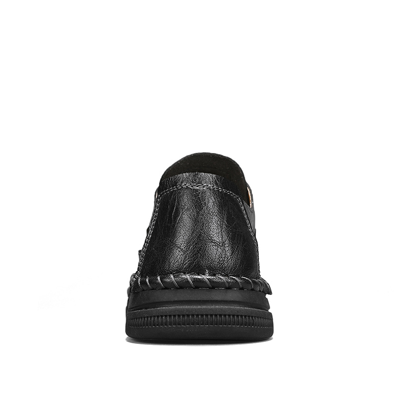 Men'S Sandals Outdoor Leather Closed Toe Beach Shoes