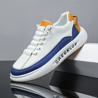 Mens Casual Shoes Summer Breathable Sneakers Loafers Walking Shoes Hand Made Lace-Up Leather Dress Flats Shoes for Driving Business Working Office