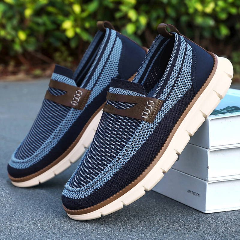 Men’s Business Casual Oxford Sneakers – Lightweight Lace-Up Dress Shoes for Work, Travel & Daily Commute