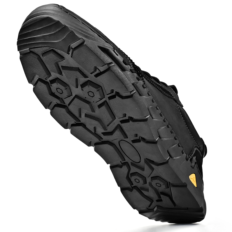 Men's Comfortable Orthopedic Leather Shoes - Lightweight ; Round Toe ; Breathable ; Arch Support ; Non-Slip ; Durable for 3 years