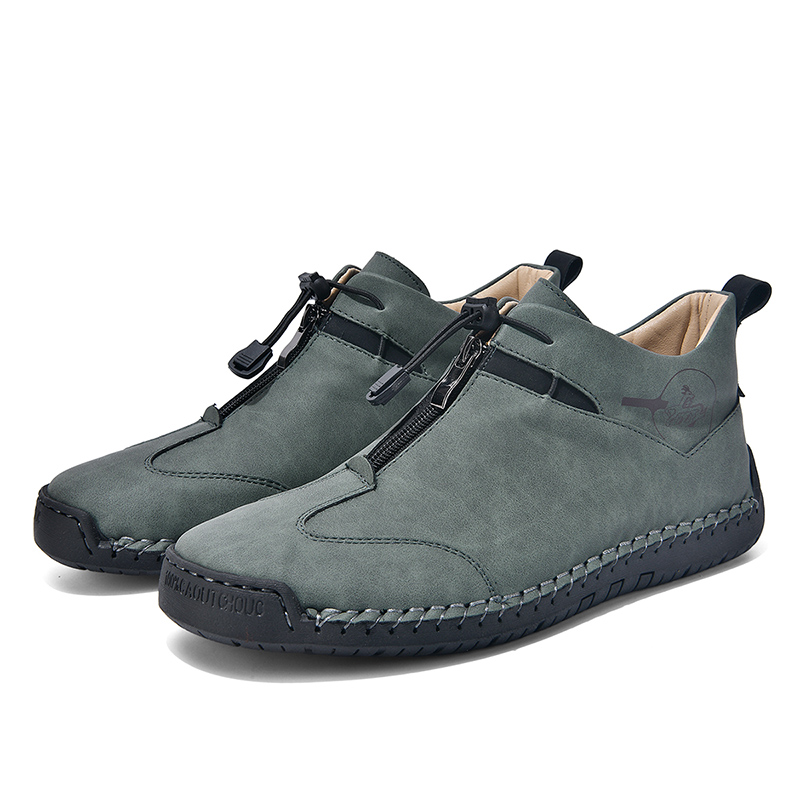 Men's Orthopedic Safety Work Shoes - Safety Toe ; Welding / cutting sparks proof ; Ankle Protection ;  Waterproof ; Shock Absorption ; Non-Slip ; Durable for 5 years