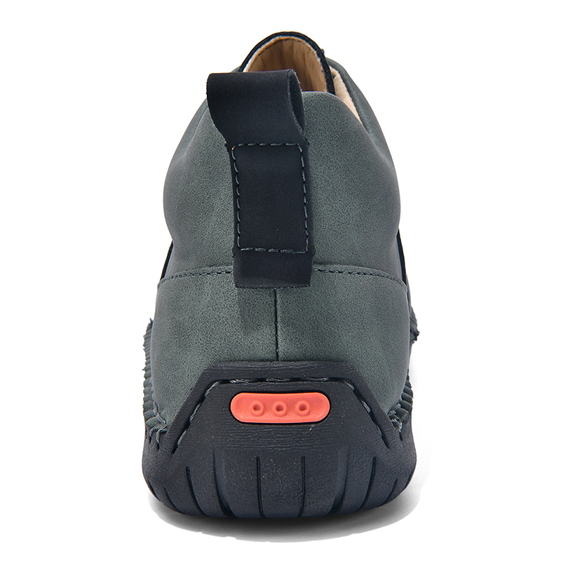 Men's Orthopedic Safety Work Shoes - Safety Toe ; Welding / cutting sparks proof ; Ankle Protection ;  Waterproof ; Shock Absorption ; Non-Slip ; Durable for 5 years