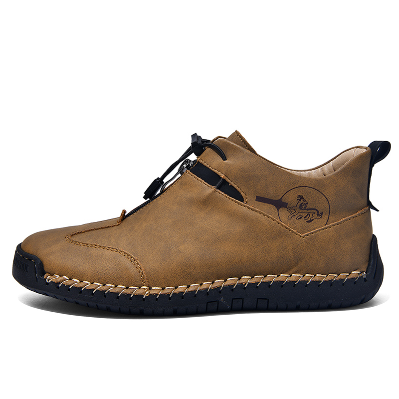 Men's Orthopedic Safety Work Shoes - Safety Toe ; Welding / cutting sparks proof ; Ankle Protection ;  Waterproof ; Shock Absorption ; Non-Slip ; Durable for 5 years