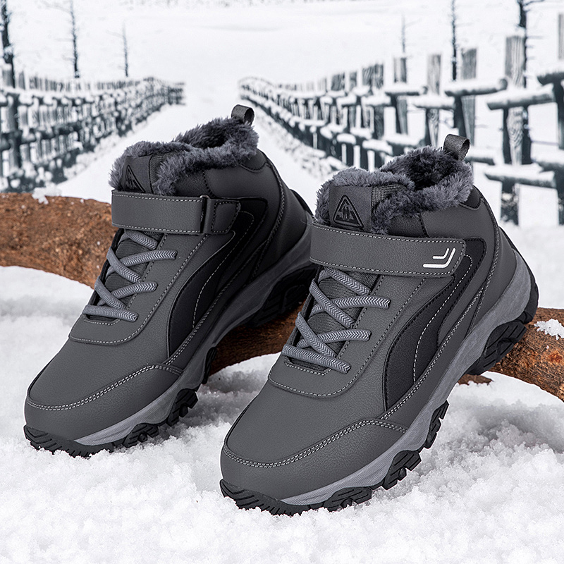 Men Combat Boots Waterproof Non-Slip Hiking Boots Anti-Puncture Anti-Sprain Work Boots