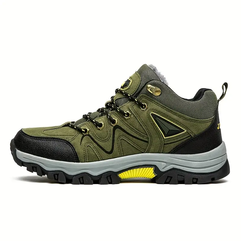 Men's Waterproof Breathable Lightweight Orthopedic Hiking Shoes for Plantar Fasciitis