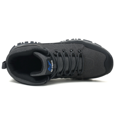 Men's Warm Orthopedic Hiking Boots - Safe and Comfortable Warm Work Boots - Waterproof, Slip-Resistant, Lmpact-Resistant, Puncture-Resistant - Wide Toe Box, Arch support, Ankle Support