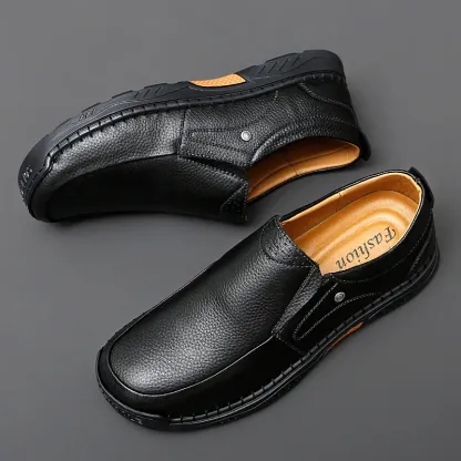 Men Casual Shoes Sneakers Loafers Comfort Walking Shoes Fashion Driving Shoes Luxury Leather Shoes for Male Business Work Office Dress Outdoor
