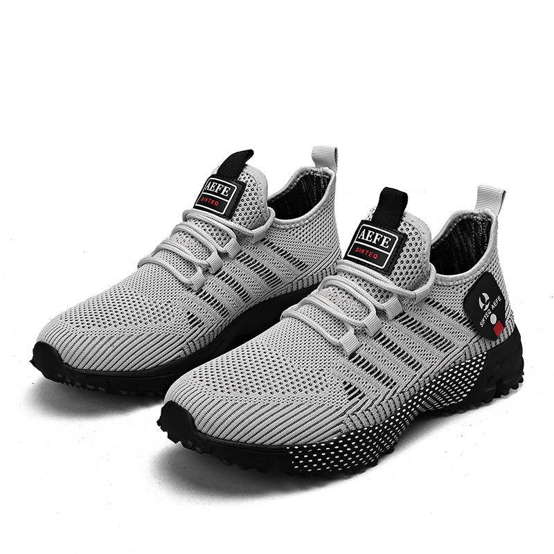 Men's Running Shoes Blade Non Slip Fashion Sneakers Breathable Mesh Soft Sole Casual Athletic Walking Shoes