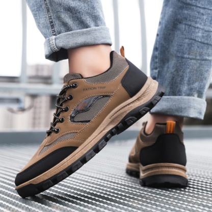 Men's Outdoor Comfort Orthopedic Hiking Shoes Waterproof Non-slip Sports Shoes