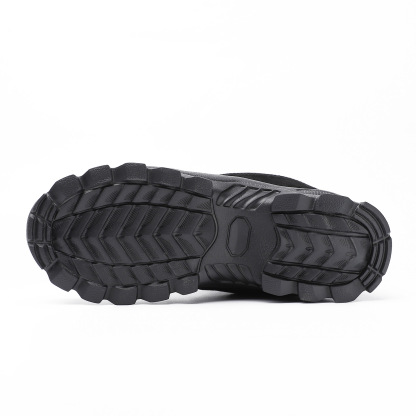 Men's Warm Fleece Snow Boots Waterproof Non-Slip Orthopedic Support Winter Boots