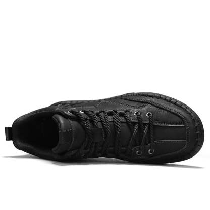 Men’s Non-Slip Hiking & Work Shoes, Wide Fit, Arch Support, Cushioned, Waterproof