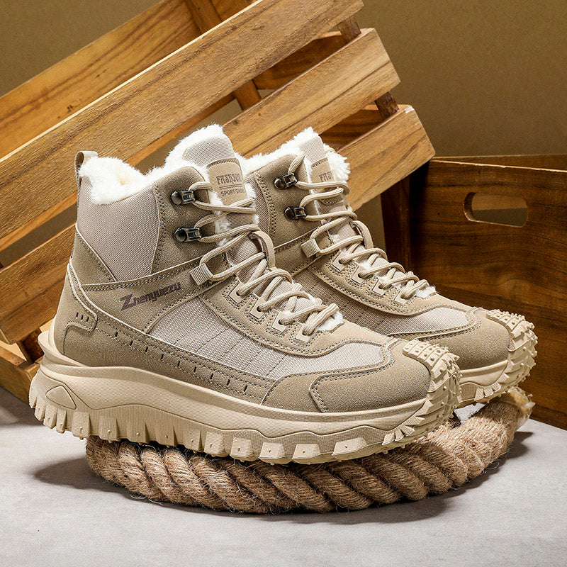 Men's Rehabilitation Protective Boots Safe Comfortable Hiking Boots - No Results, Free Refund