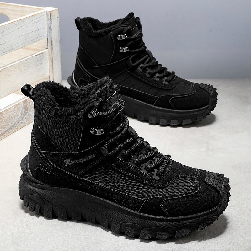 Men's Rehabilitation Protective Boots Safe Comfortable Hiking Boots - No Results, Free Refund