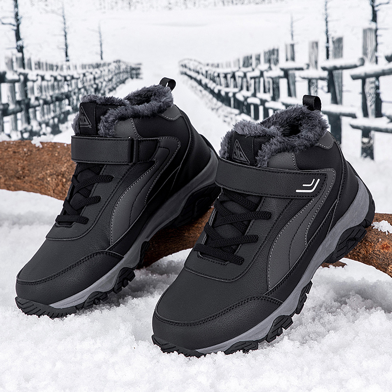 Men Combat Boots Waterproof Non-Slip Hiking Boots Anti-Puncture Anti-Sprain Work Boots