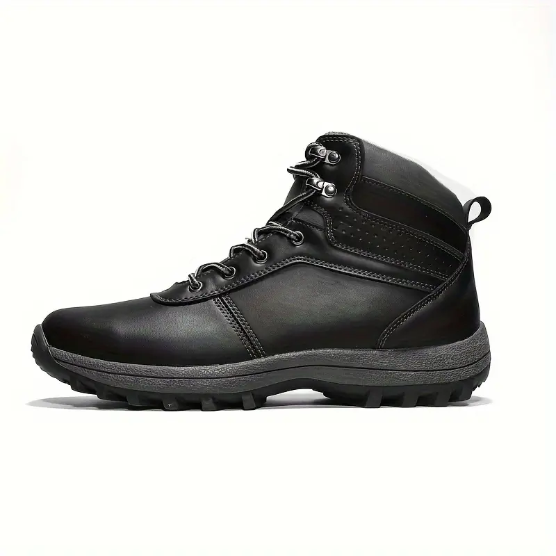Men's Waterproof Puncture Resistant Hiking Boots Wide Toe Arch Support Work Boots