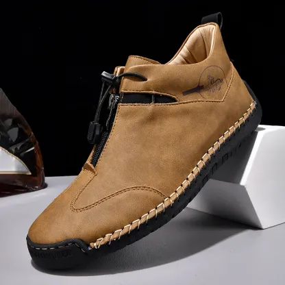 Men’s Orthopedic Safety Work Shoes – Steel Toe, Spark-Proof, Ankle Protection, Waterproof, Shock Absorbing, Non-Slip, Durable 5 Years