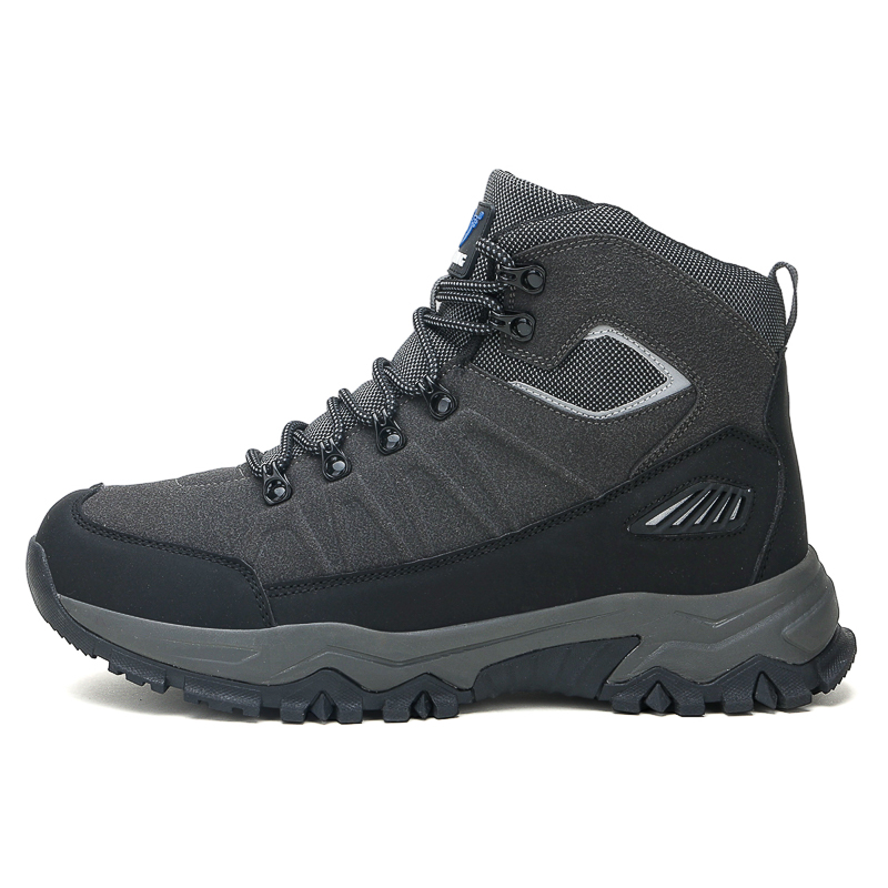 Men's Warm Orthopedic Hiking Boots - Safe and Comfortable Warm Work Boots - Waterproof, Slip-Resistant, Lmpact-Resistant, Puncture-Resistant - Wide Toe Box, Arch support, Ankle Support