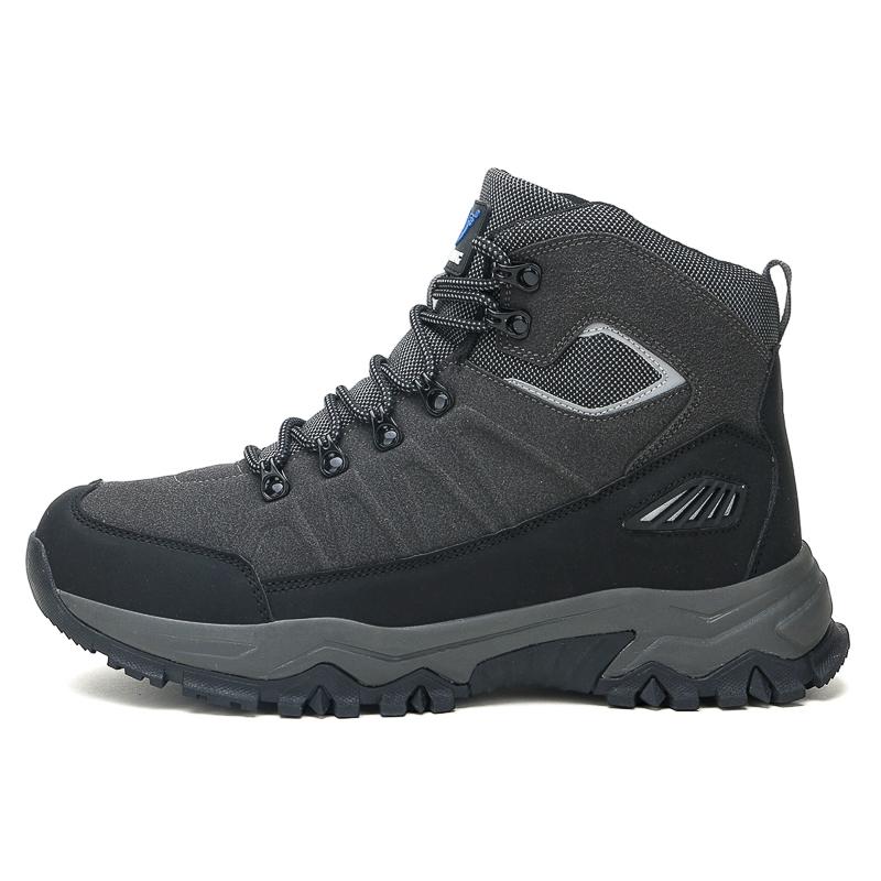 Men's Warm Orthopedic Hiking Boots - Safe and Comfortable Warm Work Boots - Waterproof, Slip-Resistant, Lmpact-Resistant, Puncture-Resistant - Wide Toe Box, Arch support, Ankle Support