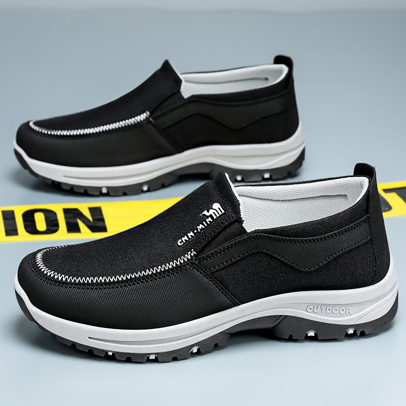 Mens Casual Leather Shoes Ankle Chukka Boots Slip On Lightweight Loafers Mid top Walking Driving Shoes for Male