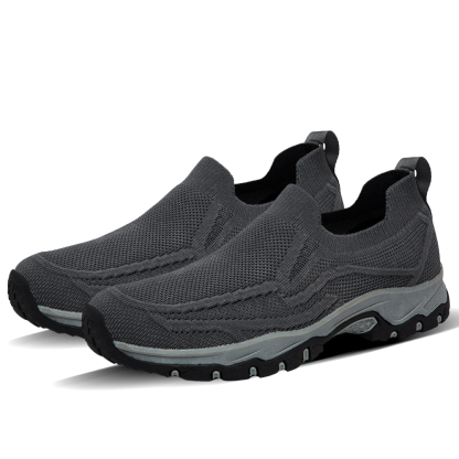 Men's Orthopedic Arch Support Wide Toe Lightweight Breathable Walking Shoes