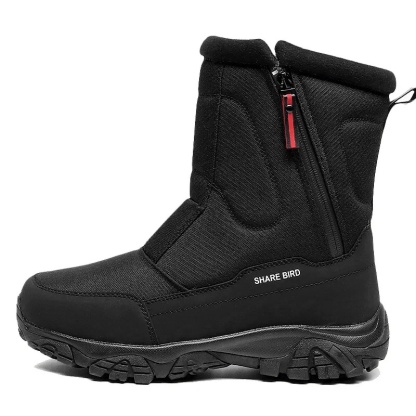 (⏰LAST DAY-50% OFF🛒)Men's Waterproof Winter Snow Boots with Arch Support Non-Slip Zipper Safety Orthopedic Boots