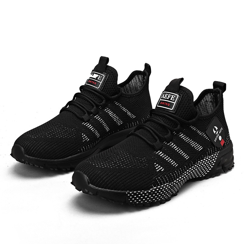 Men's Running Shoes Blade Non Slip Fashion Sneakers Breathable Mesh Soft Sole Casual Athletic Walking Shoes