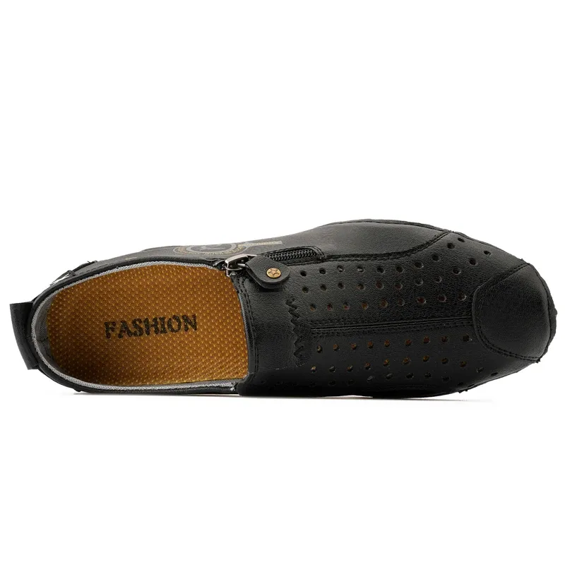 Men's Leather Orthopedic Dress Shoes – Casual Business Shoes for Men, Comfortable Formal Oxfords, Arch Support, Soft & Durable