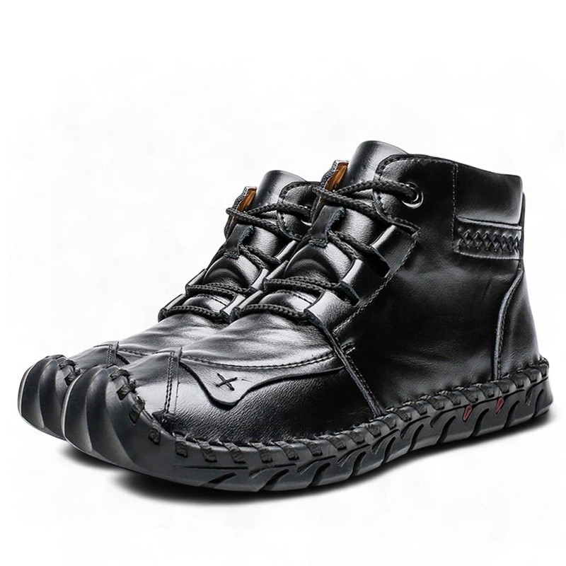 Men's Genuine Leather Loafers Oxford Shoes, Slip-On Casual Walking Sneakers with Arch Support, Memory Foam Insole, Non-Slip Sole, Lightweight Comfort for Work & Outdoor Use