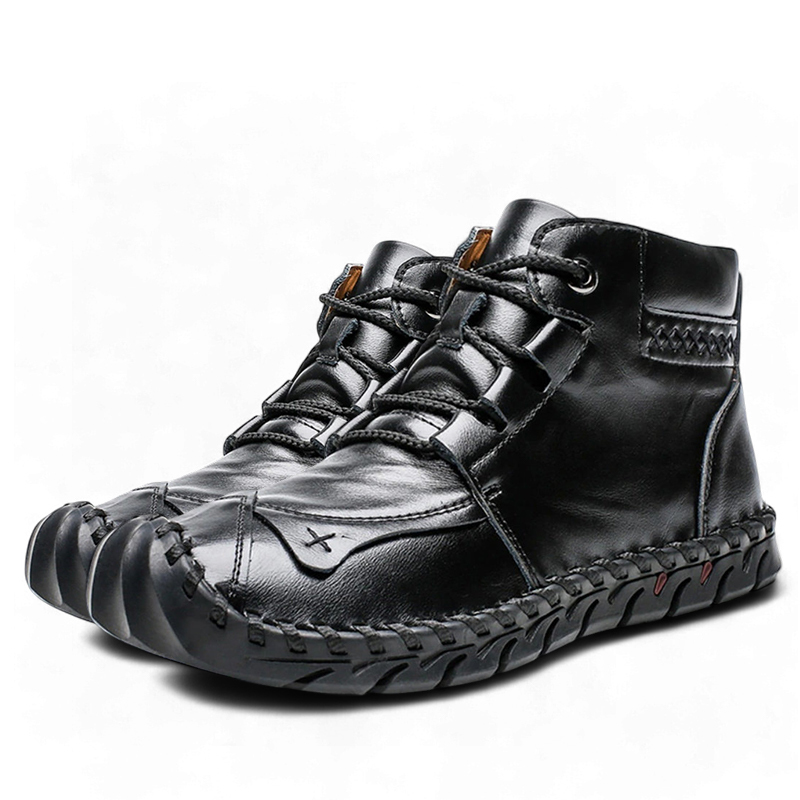 Men's Outdoor Comfort Breathable Waterproof Leather Non-slip Durable Hiking Boots Cycling Boots