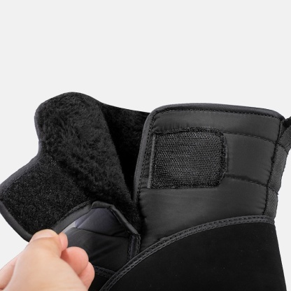 (⏰Limited Time Sale 70%off)Men's Thick Warm Orthopedic Support Wide Toe Snow Boots Non-slip Waterproof Anti-skid Fur Lined Winter Boots