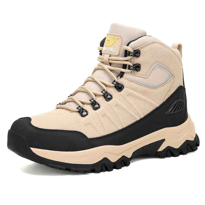 Men's Warm Orthopedic Hiking Boots - Safe and Comfortable Warm Work Boots - Waterproof, Slip-Resistant, Lmpact-Resistant, Puncture-Resistant - Wide Toe Box, Arch support, Ankle Support