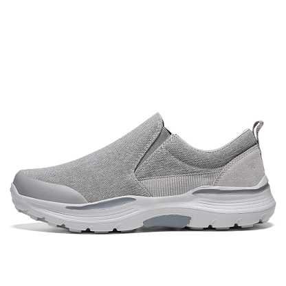 Loafers-for Men-Slip On-Walking Shoes-Sneakers - Comfort Driving Shoes for Male Spring Breathable Wide Mens Canvas Shoes