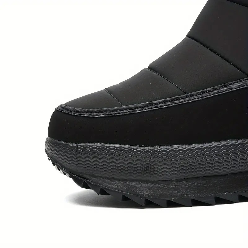 (⏰Limited Time Sale 70%off)Men's Thick Warm Orthopedic Support Wide Toe Snow Boots Non-slip Waterproof Anti-skid Fur Lined Winter Boots