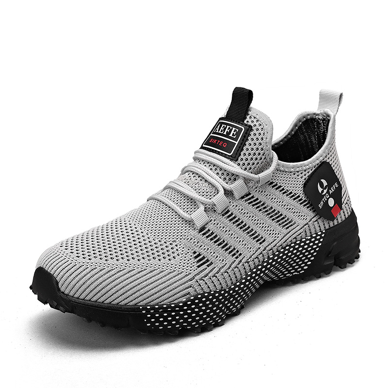 Men's Running Shoes Blade Non Slip Fashion Sneakers Breathable Mesh Soft Sole Casual Athletic Walking Shoes