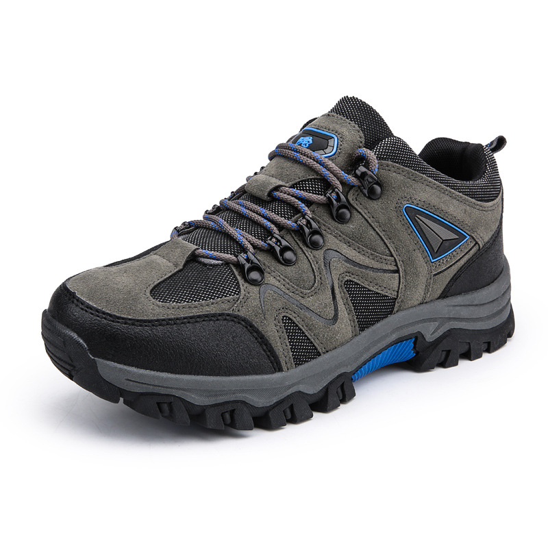 Men's Waterproof Breathable Lightweight Orthopedic Hiking Shoes for Plantar Fasciitis