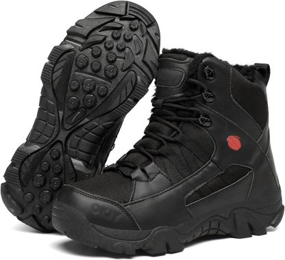 Men's Outdoor Ankle Hiking Boots Waterproof Non-slip Anti-puncture Work Boots