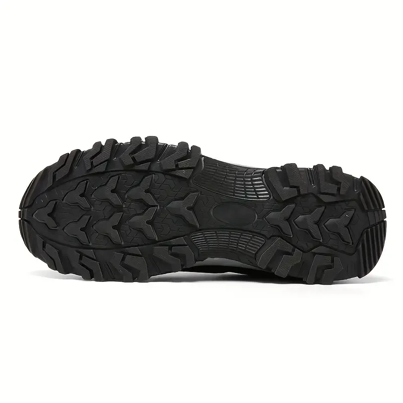 Men's Comfort Cushioned Corrective Wide Toe Arch Support Slip-On Sneakers Waterproof Anti-Slip Anti-Puncture Slip-on Hiking Shoe