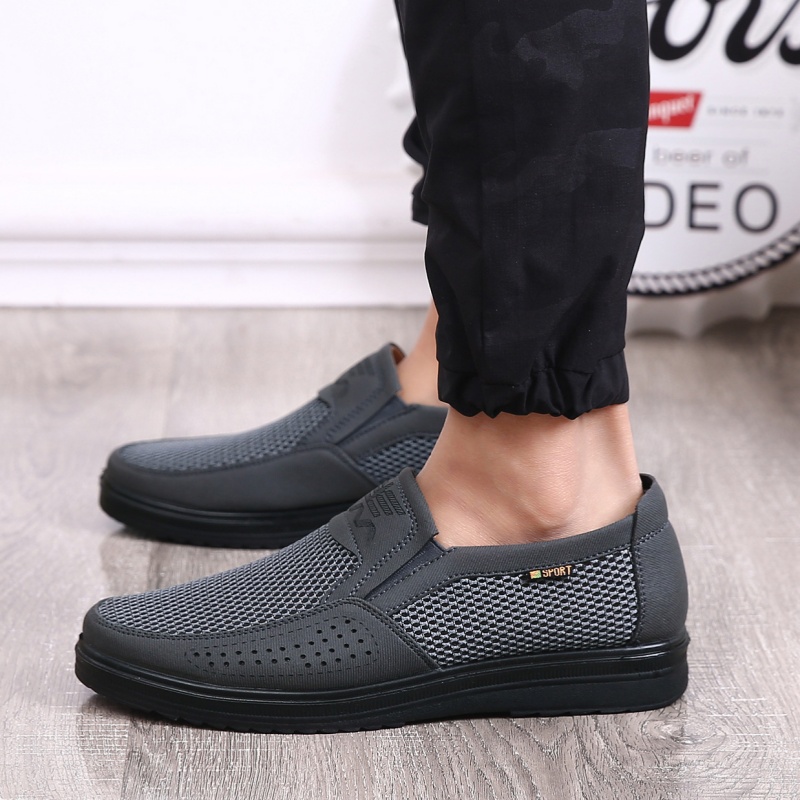 ⏰Last Day Deals 60% OFF🛒Men’s Comfortable Walking Shoes – Honeycomb Mesh, Soft Ergonomic Lining, Shock-Absorbing Sole, Non-Slip Rubber Outsole, Ideal for Bunion, Plantar Fasciitis & Diabetic Feet