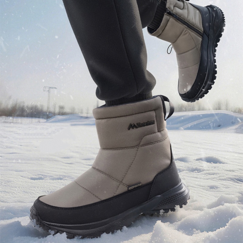 Men's Orthopedic Hiking Boots - Safe and Comfortable Work Boots - Waterproof, Slip-resistant, Impact-resistant, and Puncture-resistant - Wide Toe, Arch Support, and Ankle Support - Money-back Guarantee if ineffective.