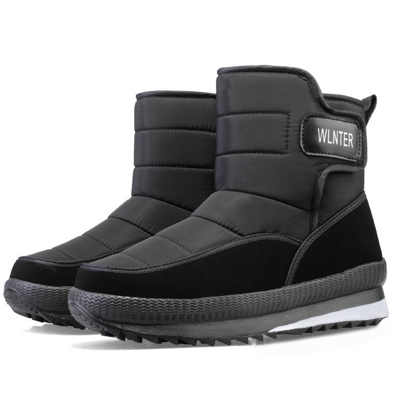 (⏰LAST DAY-50% OFF🛒)Men's Warm Orthopedic Support Wide Toe Boots Waterproof Non-Slip Safety Snow Boots